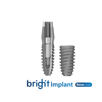 bright Implant Bone Level